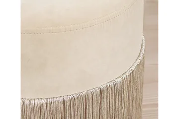 Glassboro Sittepuff 40 cm - Beige - Møbler - Stoler - Krakk - Puff