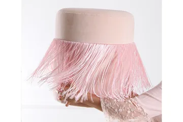 Glassboro Sittepuff 40 cm - Rosa - Møbler - Stoler - Krakk - Puff