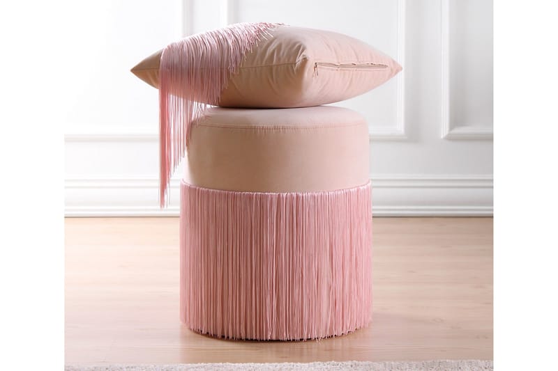 Glassboro Sittepuff 40 cm - Rosa - Møbler - Stoler - Krakk - Puff