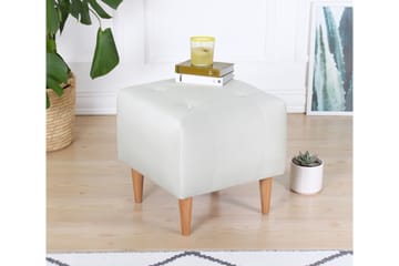 Grants Sittepuff 43 cm - Beige - Møbler - Stoler - Krakk - Puff