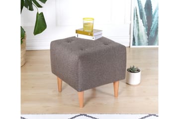 Grants Sittepuff 43 cm - Brun - Møbler - Stoler - Krakk - Puff