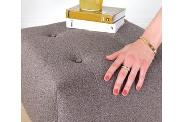 Grants Sittepuff 43 cm - Brun - Møbler - Stoler - Krakk - Puff