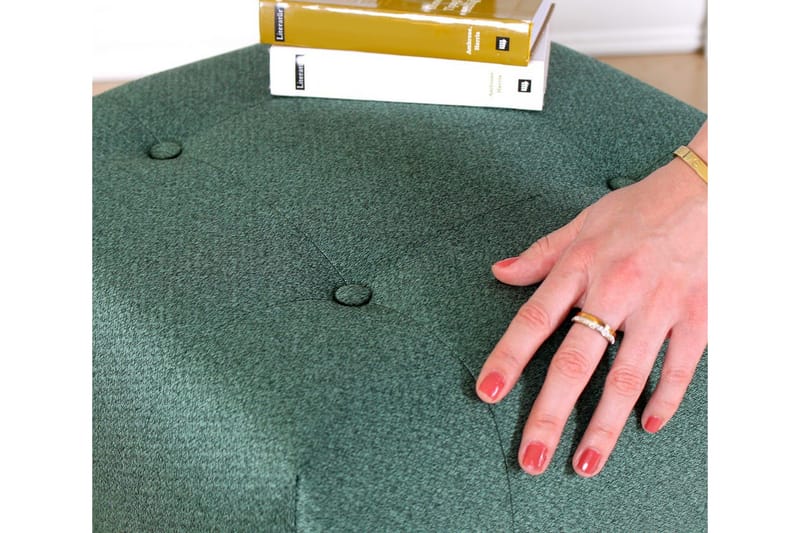 Grants Sittepuff 43 cm - Grønn - Møbler - Stoler - Krakk - Puff
