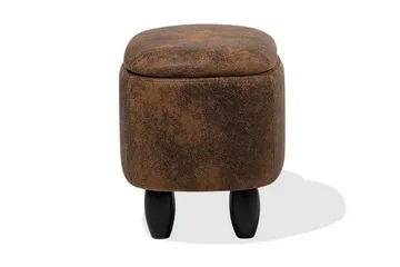 Hippo Puff 32 cm - Brun - Møbler - Stoler - Krakk - Puff