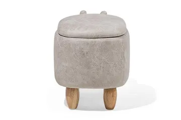Hippo Puff 32 cm - Grå - Møbler - Stoler - Krakk - Puff