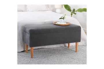 Puff Iralton Grå - Grå - Møbler - Stoler - Krakk - Puff