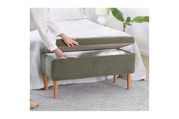 Puff Iralton Grønn - Grønn - Møbler - Stoler - Krakk - Puff