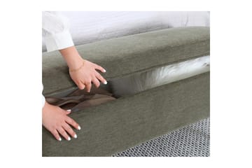 Puff Iralton Grønn - Grønn - Møbler - Stoler - Krakk - Puff