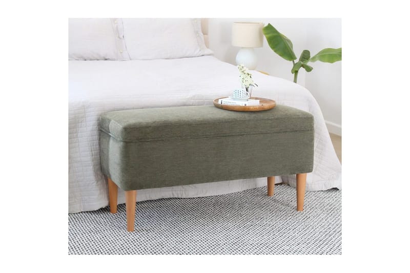 Puff Iralton Grønn - Grønn - Møbler - Stoler - Krakk - Puff