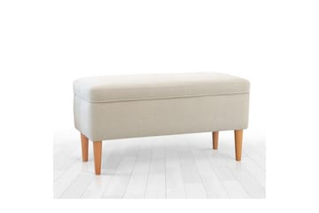 Puff Iralton Krem - Krem - Møbler - Stoler - Krakk - Puff