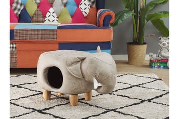 Jumbola Sittepuff - Grå - Møbler - Stoler - Krakk - Puff