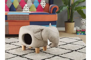 Jumbola Sittepuff - Grå - Møbler - Stoler - Krakk - Puff