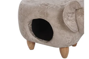 Jumbola Sittepuff - Grå - Møbler - Stoler - Krakk - Puff