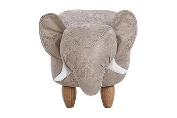 Jumbola Sittepuff - Grå - Møbler - Stoler - Krakk - Puff