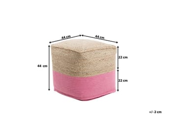 Kirama Puff 44 cm - Beige - Møbler - Stoler - Krakk - Puff