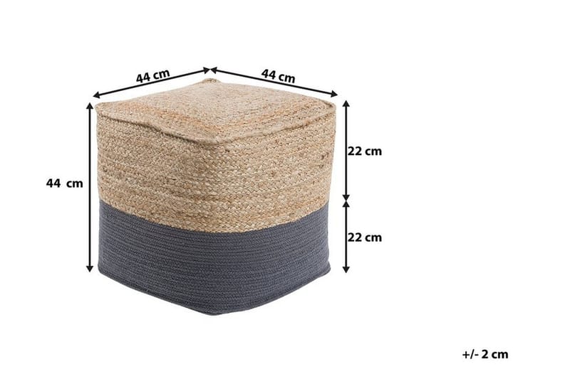 Kirama Puff 44 cm - Beige - Møbler - Stoler - Krakk - Puff