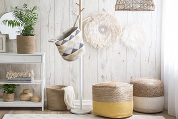 Kirama Puff 44 cm - Beige - Møbler - Stoler - Krakk - Puff