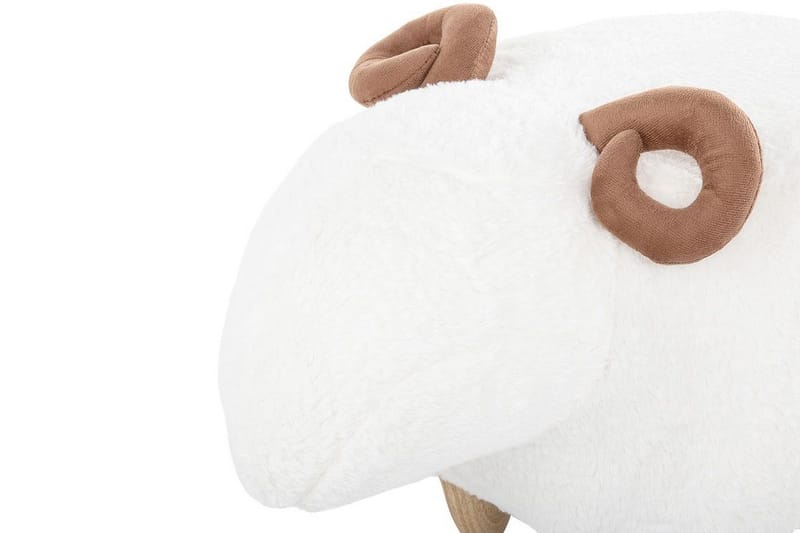 Kobara Sittepuff - Hvit - Møbler - Stoler - Krakk - Puff