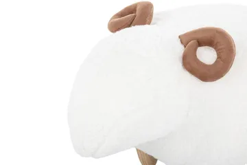 Kobara Sittepuff - Hvit - Møbler - Stoler - Krakk - Puff