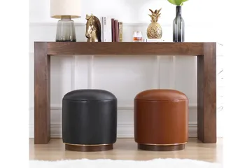 Lackawanna Sittepuff 42 cm - Antrasitt - Møbler - Stoler - Krakk - Puff