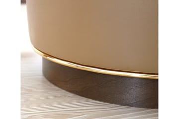 Lackawanna Sittepuff 42 cm - Beige - Møbler - Stoler - Krakk - Puff