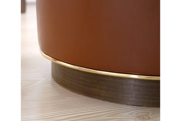 Lackawanna Sittepuff 42 cm - Brun - Møbler - Stoler - Krakk - Puff