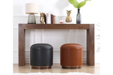 Lackawanna Sittepuff 42 cm - Brun - Møbler - Stoler - Krakk - Puff