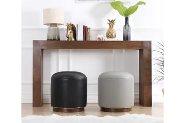 Lackawanna Sittepuff 42 cm - Grå - Møbler - Stoler - Krakk - Puff