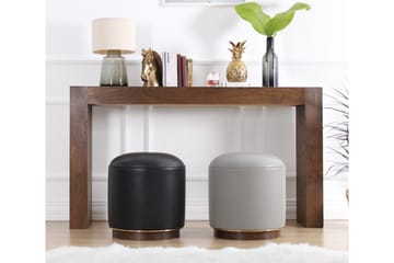 Lackawanna Sittepuff 42 cm - Grå - Møbler - Stoler - Krakk - Puff