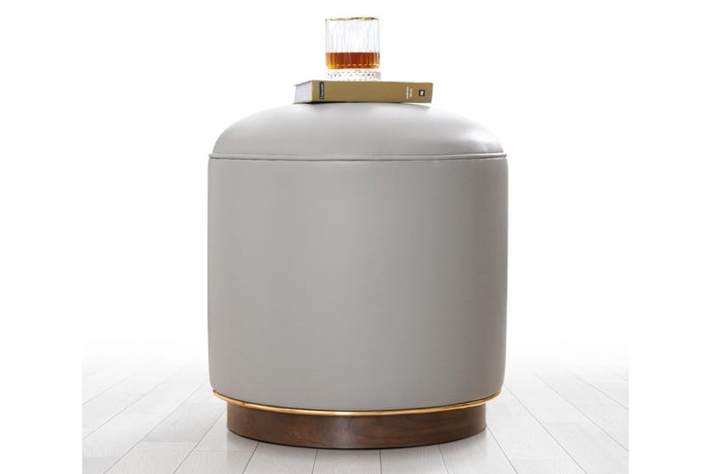 Lackawanna Sittepuff 42 cm, Grå