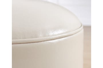 Lackawanna Sittepuff 42 cm - Lys beige - Møbler - Stoler - Krakk - Puff