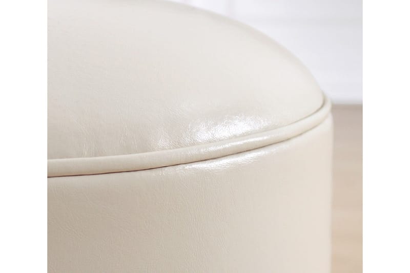 Lackawanna Sittepuff 42 cm - Lys beige - Møbler - Stoler - Krakk - Puff