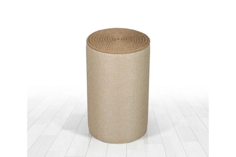 Larada Sittepuff 31 cm - Beige - Møbler - Stoler - Krakk - Puff