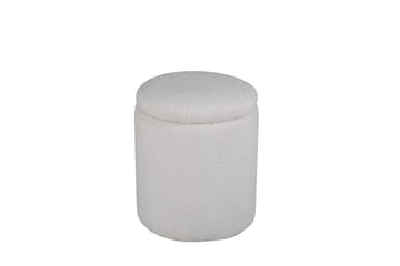 Limpen Sittpuff - Benhvit - Møbler - Stoler - Krakk - Puff