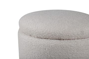 Limpen Sittpuff - Benhvit - Møbler - Stoler - Krakk - Puff