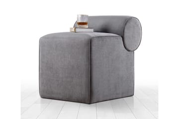 Linburg Sittepuff 45 cm - Grå - Møbler - Stoler - Krakk - Puff