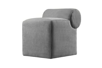 Linburg Sittepuff 45 cm - Grå - Møbler - Stoler - Krakk - Puff