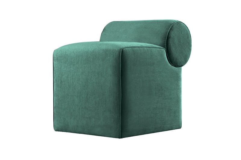 Linburg Sittepuff 45 cm - Green - Møbler - Stoler - Krakk - Puff