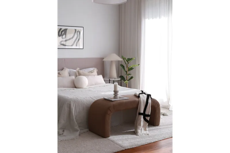 Manav Sittepuff 106 cm, Brun