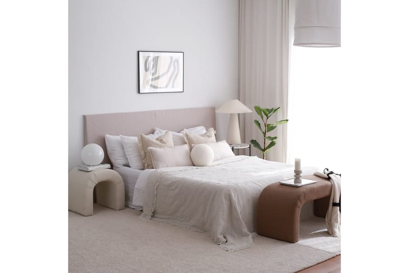 Manav Sittepuff 106 cm - Brun - Møbler - Stoler - Krakk - Puff