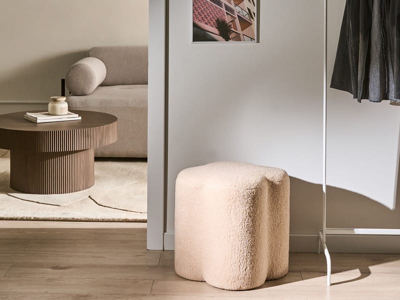 Puff Mancos - Beige - Møbler - Stoler - Krakk - Puff