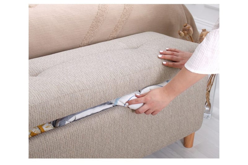 Mansi Sittepuff 100 cm - Beige - Møbler - Stoler - Krakk - Puff