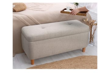Mansi Sittepuff 100 cm - Beige - Møbler - Stoler - Krakk - Puff