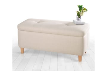 Mansi Sittepuff 100 cm - Cream - Møbler - Stoler - Krakk - Puff