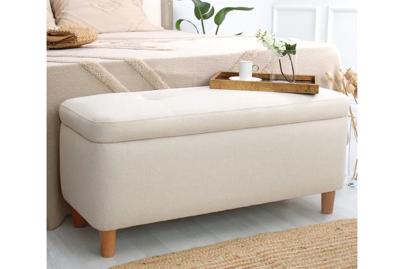 Mansi Sittepuff 100 cm, Cream