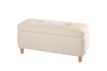 Mansi Sittepuff 100 cm - Cream - Møbler - Stoler - Krakk - Puff