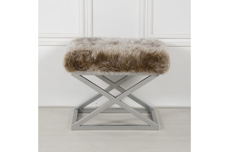 Mantu Sittepuff 50 cm, Brun