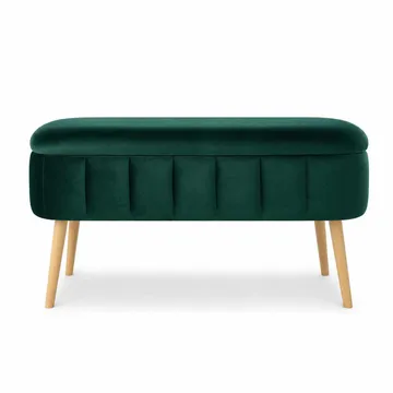 Puff med oppbevaring Atelier Del Sofa Oslo Babyface (90 x 46 x 35 cm) Emerald