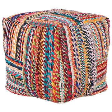 Puff Mekhtar - Flerfarget - Møbler - Stoler - Krakk - Puff