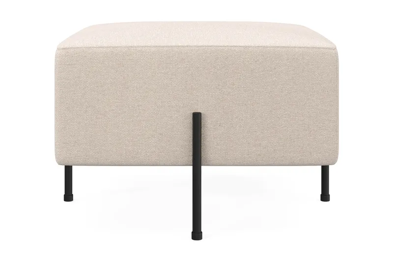 Menard Compact Sittepuff 60 cm Kvadratisk, Beige